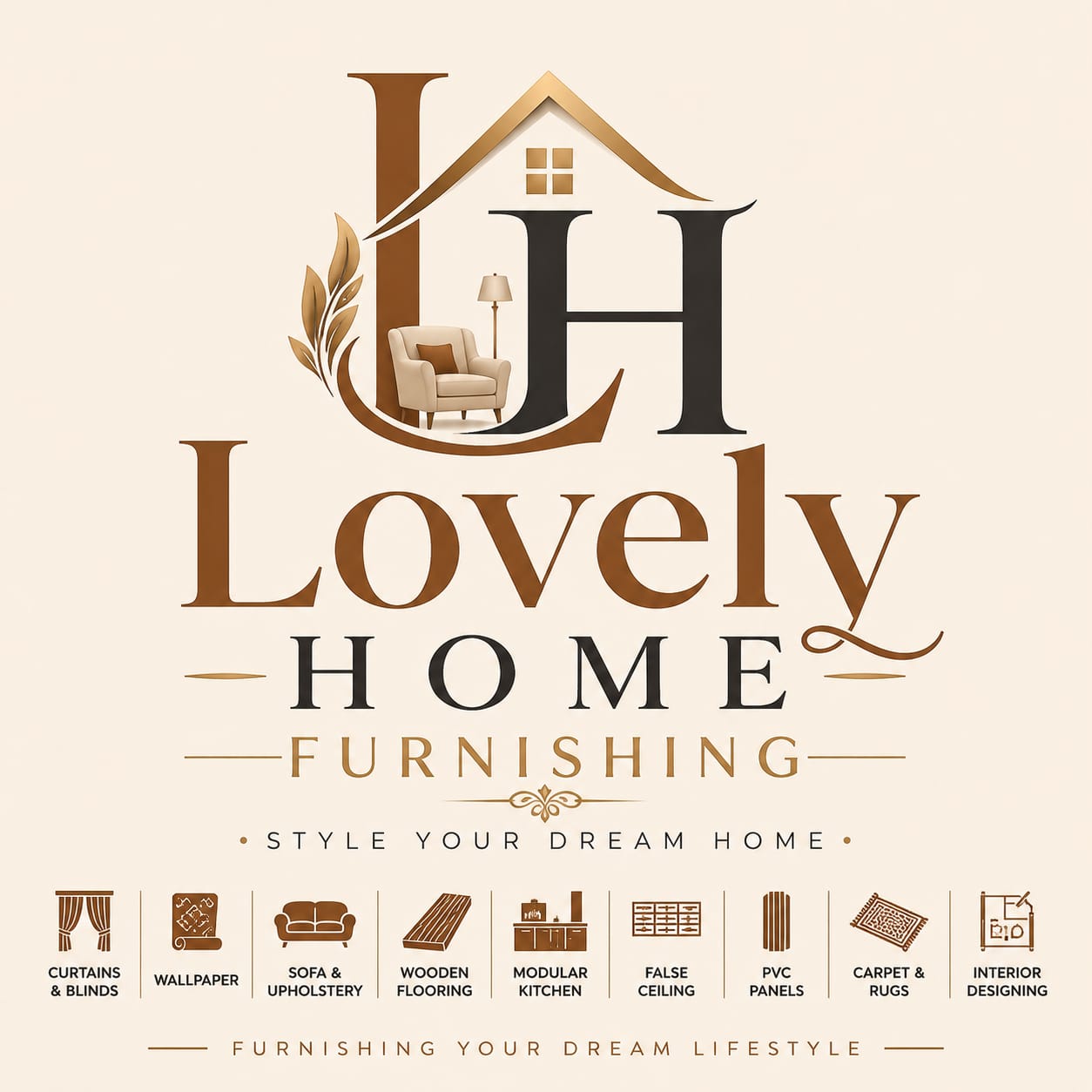 Lovely Home Furnishing logo